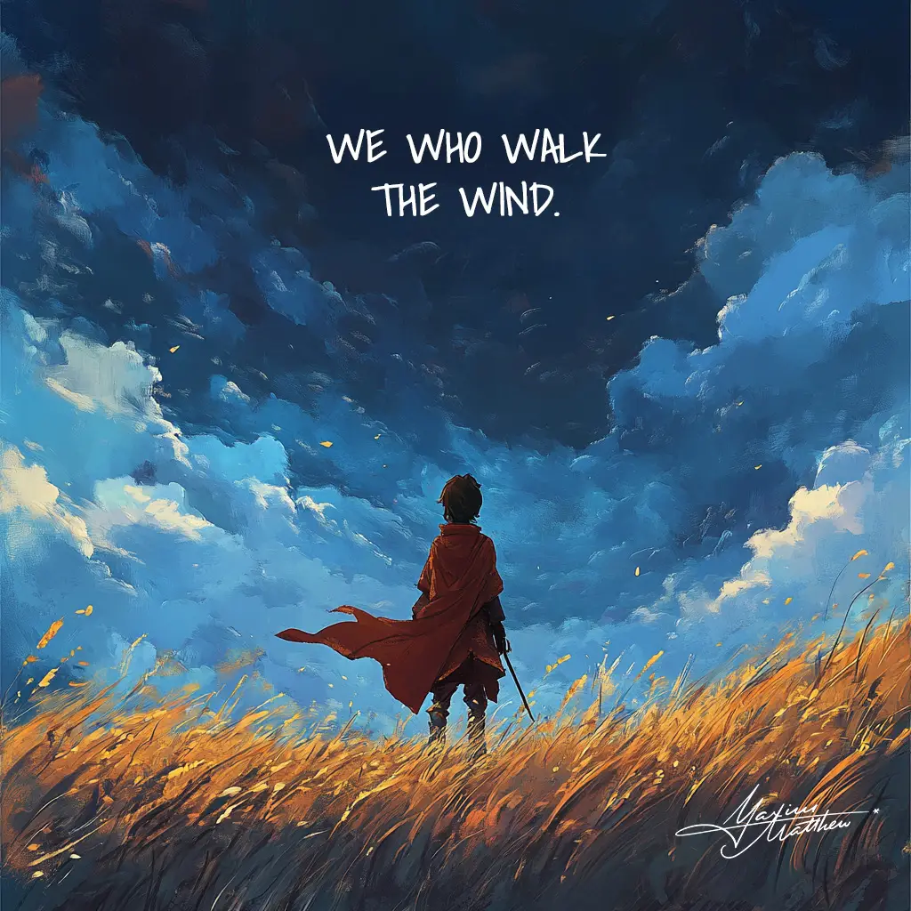 maxim.matthew Titelsong Premiere We Who Walk the Wind